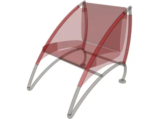 Chair Ascari 3D Model preview