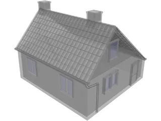 House 3D Model preview