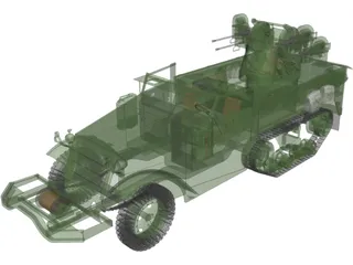 US M 16 3D Model preview