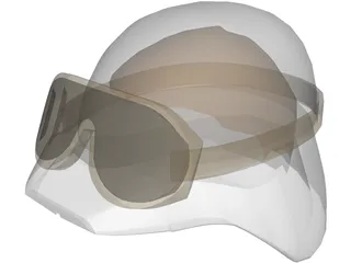 Helmet 3D Model preview