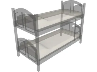 Bed 3D Model preview