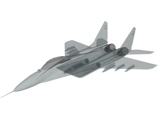 MiG-29 Fulcrum 3D Model preview