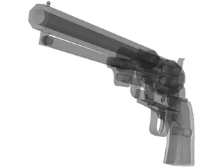 Colt Army 3D Model preview