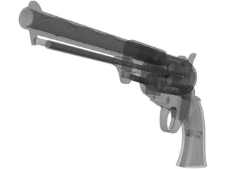 Colt Dragoon 3D Model preview