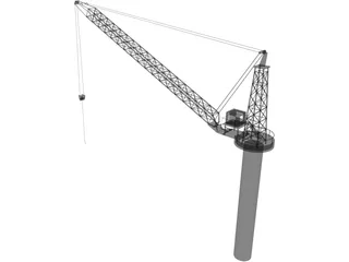 Crane 3D Model preview