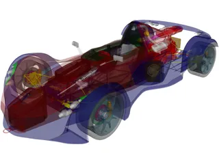 Bac Mono 3D Model preview