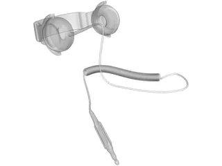 Headphones 3D Model preview