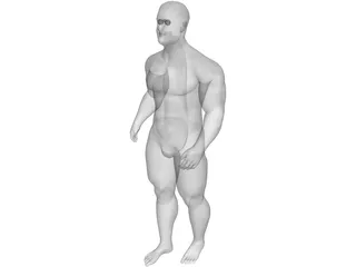 Body Builder 3D Model preview