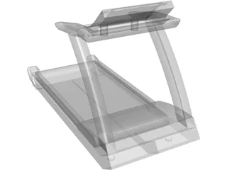 Treadmill 3D Model preview