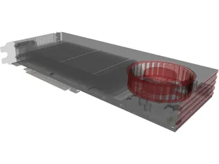AMD Radeon 6970 3D Model preview