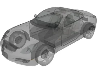 Lexus SC430 3D Model preview