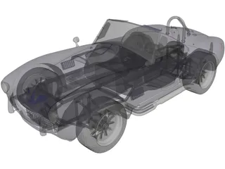 Shelby Cobra 3D Model preview