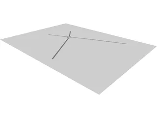 Highway Junction 3D Model preview