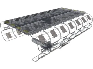 Spacedock 3D Model preview