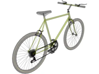 Bike 3D Model preview