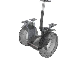 Segway X2 3D Model preview