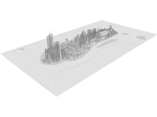 New York City 3D Model preview