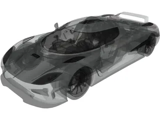 Koenigsegg Agera 3D Model preview