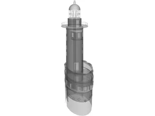 Lighthouse 3D Model preview