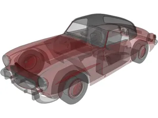 Mercedes-Benz 190SL (1955) 3D Model preview