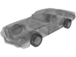 Chevrolet Camaro Z28 (1979) 3D Model preview