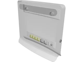 HUAWEI 4G Modem 3D Model preview