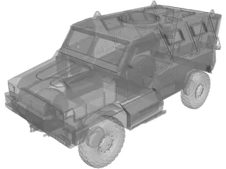 MRAP 3D Model preview