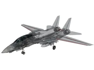 Grumman F-14 Tomcat 3D Model preview
