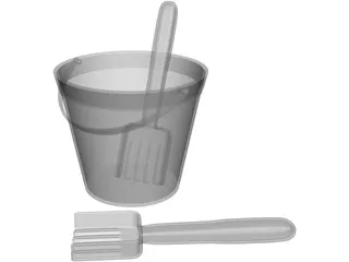 Bucket 3D Model preview