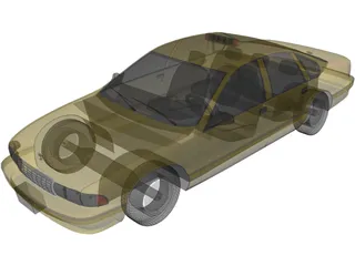 Chevrolet Taxi 3D Model preview