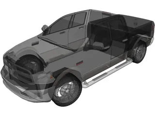Dodge Ram (2013) 3D Model preview