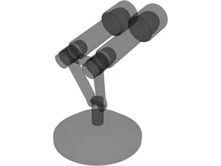 Microphone 3D Model preview