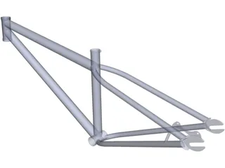 Specialized P2 Frame 3D Model preview