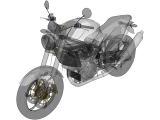 Cagiva Raptor 1000 3D Model preview
