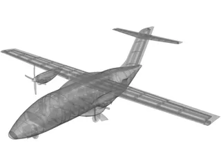 Evektor EV-55 Outback 3D Model preview