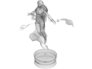 Diosa Figure 3D Model preview