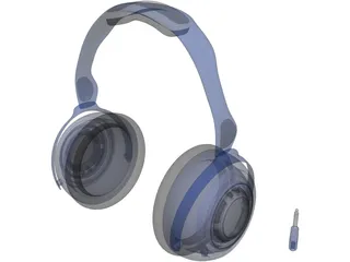 Headphones 3D Model preview