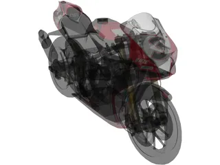 Aprilia RSV4 3D Model preview