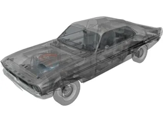 Dodge Demon 3D Model preview