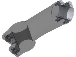 Stem 130mm 3D Model preview