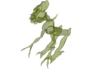 Alien 3D Model preview