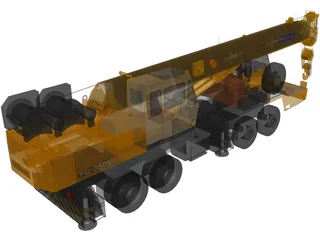 Tadano Crane 3D Model preview