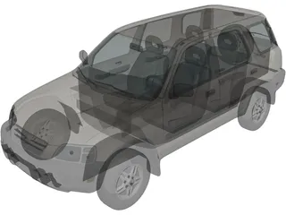 Honda CR-V (2001) 3D Model preview