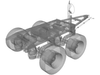 C-402 Converter Dolly 3D Model preview