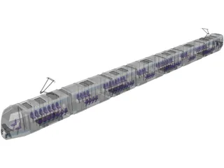 Modern Street Car 3D Model preview