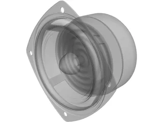 Tang Band W3-593S Speaker 3D Model preview
