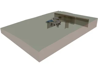 House in Colombia 3D Model preview