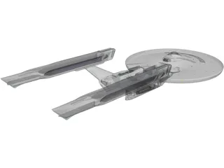 USS Phobos 3D Model preview