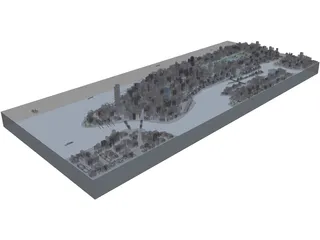 New York City 3D Model preview