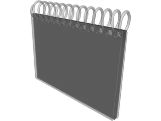 Sketch Book 3D Model preview